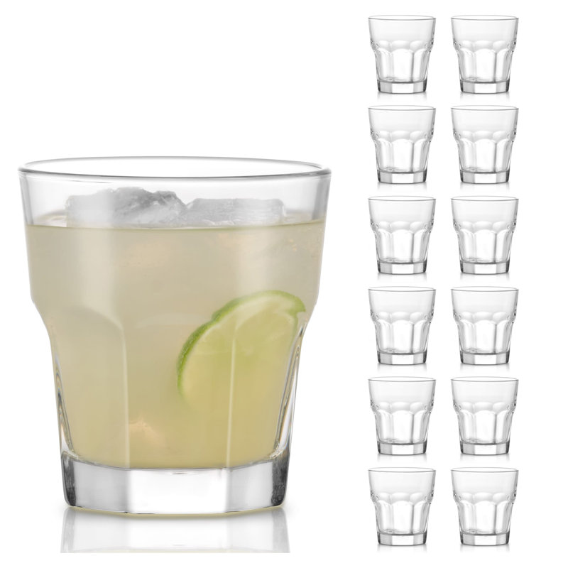 Ensemble de 12 verres à whisky DuraTuff Libbey Gibraltar DuraTuff Double, 12 onces