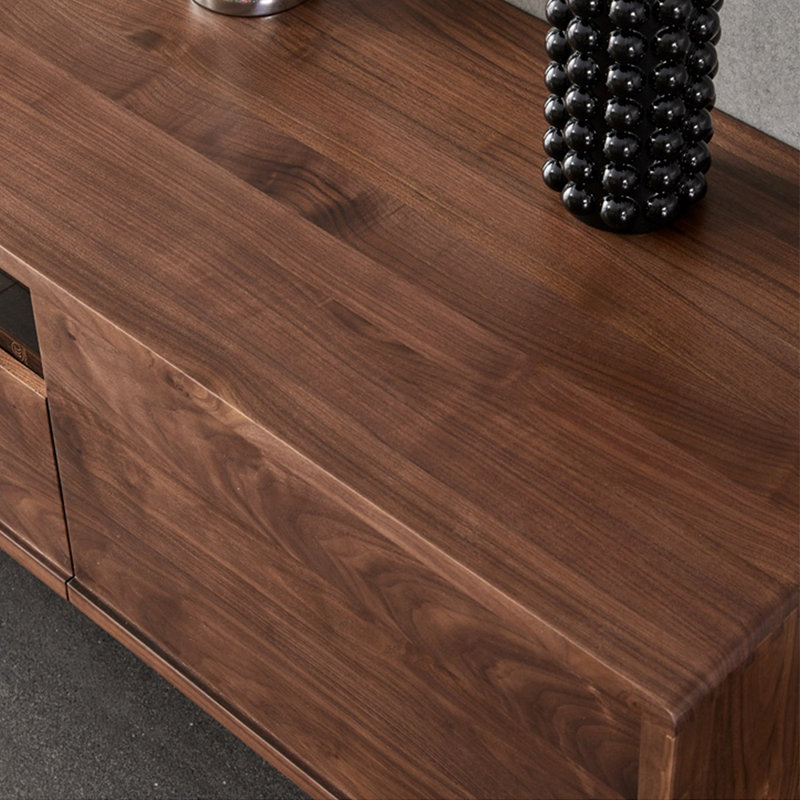 Classic solid wood TV cabinet, 94.49"
