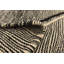 Tapis noir et blanc Noack