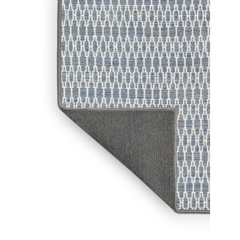 Tapis gris/argenté contemporaine Sunderland, Rectangle 6 pi 0 po x 9 pi 0 po