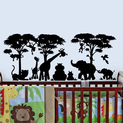 Décalcomanie murale de l’africain safari Arterberry