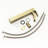 Waterfall Single Handle Brushed Gold Aluminum Alloy Faucet For Modern Bathrooms