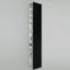 M Series Recessed Framed 1 Door Medicine Cabinet with 7 Adjustable Shelves and LED Lighting-43143606-18946592-18946586