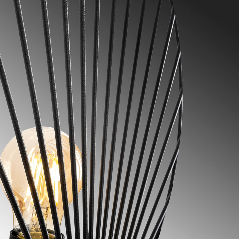 Modern Black Wall Lamp, Metal Body, 11.8 x 4.7 inches | E27 Socket, Max 40W | IP20 Rated, Ideal for Hotel & Industrial Decor, Sleek Design for Contemporary Spaces, Perfect for Living Room & Bedroom Lighting