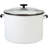 Granite Ware Ceramic Over Steel Canner 21 qt White