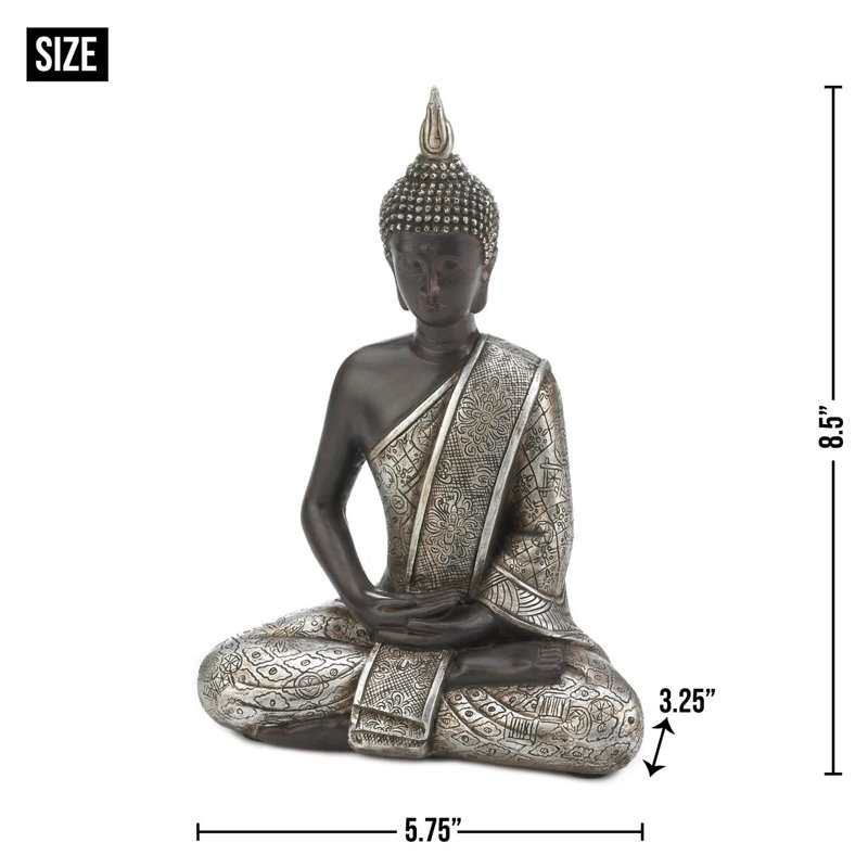 Petite figurine de Bouddha assis | Meditation Zen Home Deco