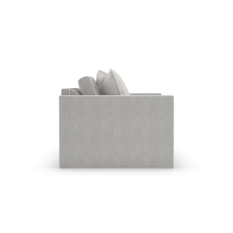 Armchair, Gray Polyester Blend