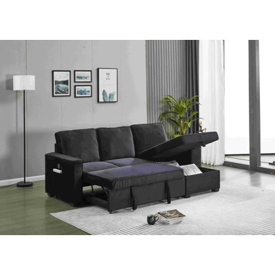 Malachi Upholstered L-Shaped Sectional Reversible