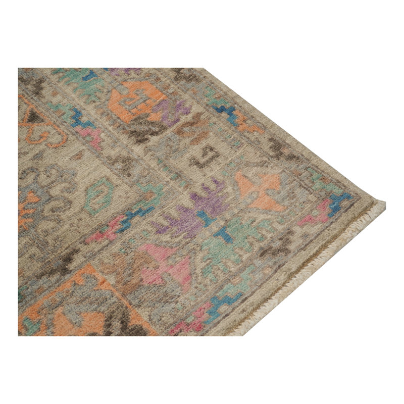 One-of-a-Kind 3'10" X 5'10" Hand Knotted Area Rug