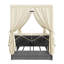 187cm Long Double Chaise with Cushions