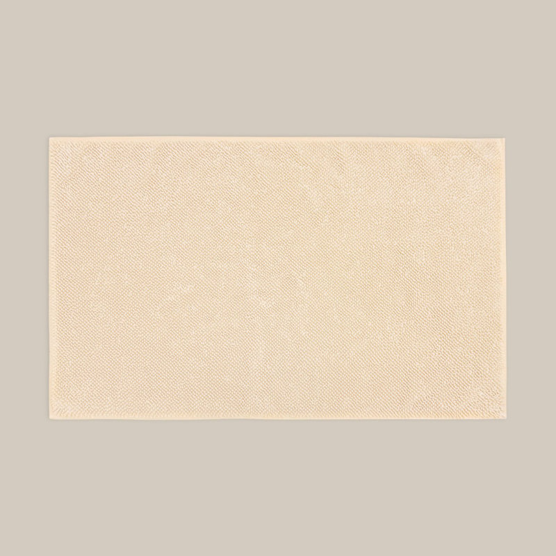 100% Cotton Bath Mat, Beige
