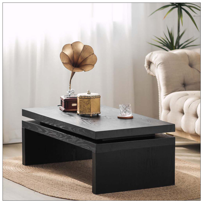 Table basse moderne, Black