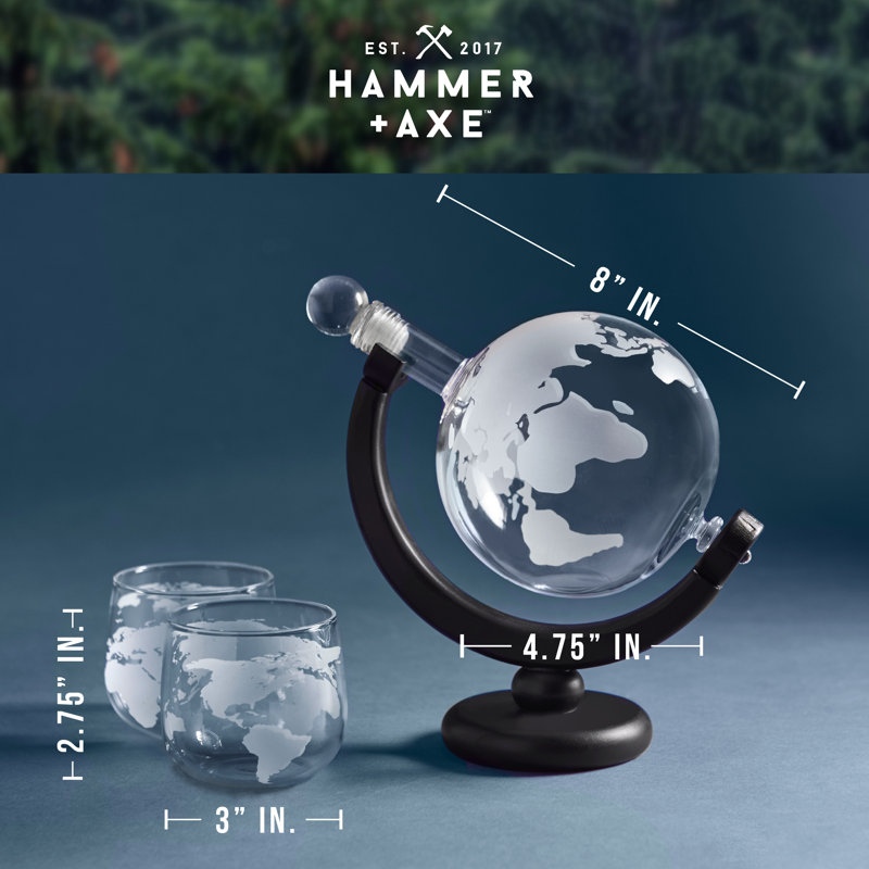 Glass 3 - Piece Beverage Serving Set