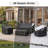 4-Piece High-Quality 600D Oxford Fabric Outdoor Furniture Cover With Handles-1518743592