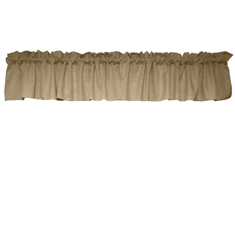Cantonnière sur mesure l 58 po Pastorella, Beige, L 58 po x L 32 po