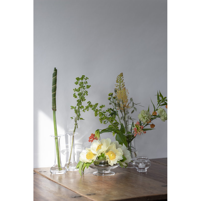 Old English Handmade Glass Table Vase