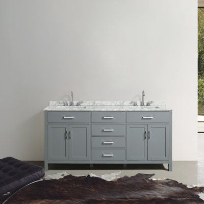 Ensemble de meuble-lavabo double 73 po Bristol