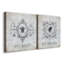 «Bee Happy», ensemble de 2 reproductions sur toiles tendues-1955799435