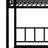 Metal Triple Bunk Bed With Safety Guardrails