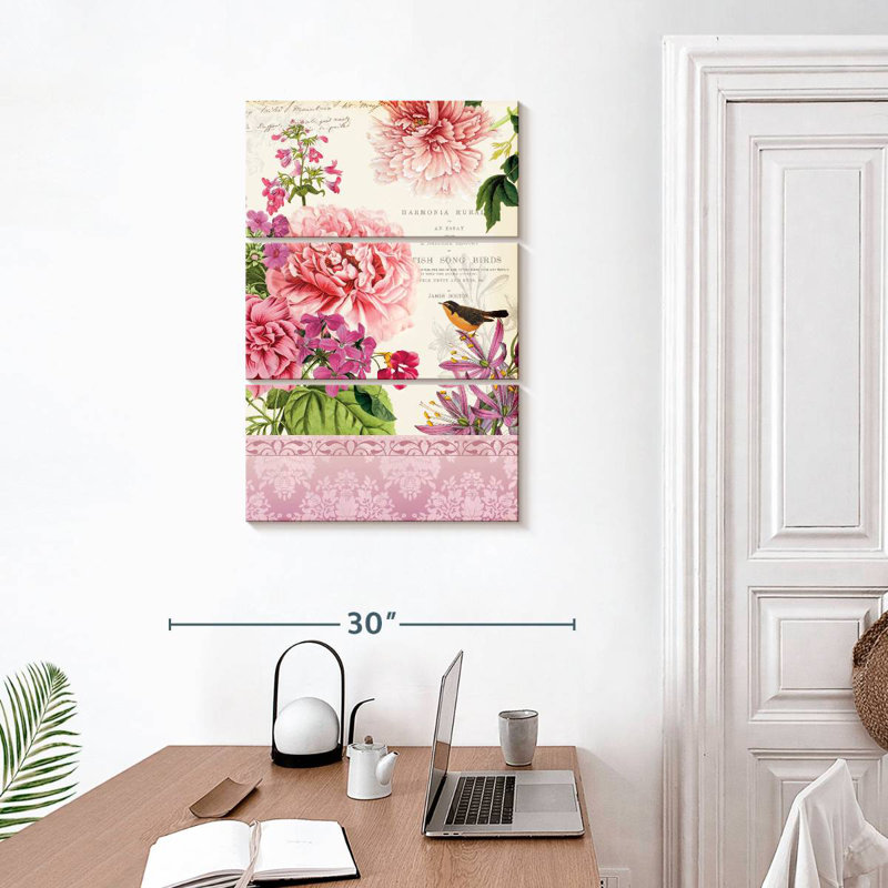 Harnek Lovely Floral IV, 32" H x 20" W