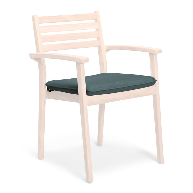 Universal Dining Arm Chair Cushion, Green