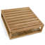 Maya Outdoor Square Teak Coffee Table