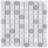 Crystalline Square 12 " x 12 " Porcelain Mosaic Wall & Floor Tile-40614121