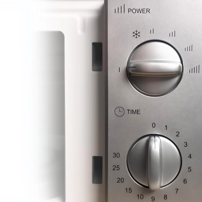 700W 20L Standard Microwave, Silver