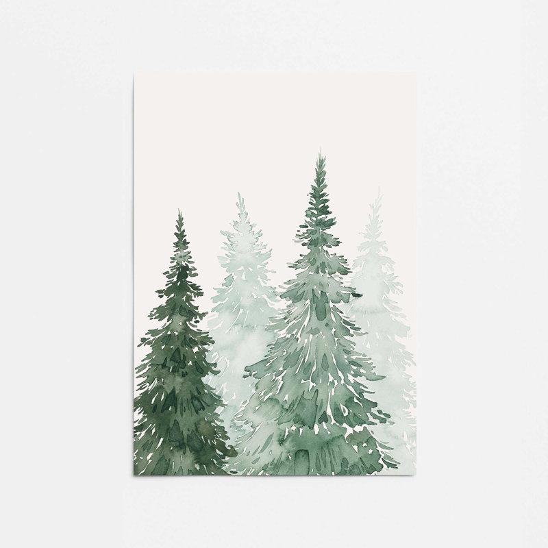Whispering Spruce Shadows II, H 20 po x l 16 po, Impression sans cadre