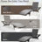 Grey Outdoor Chaise Lounge Chairs Of 2, Patio Recliner With Side Table, 5-Level Adjustable , Modern, 80'' Table And For Leisure Time-1698670642