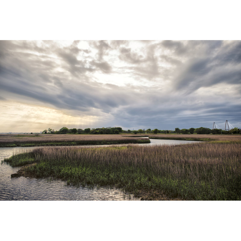 Low Country Sunset II, H 8 po x l 12 po x P 1,25 po
