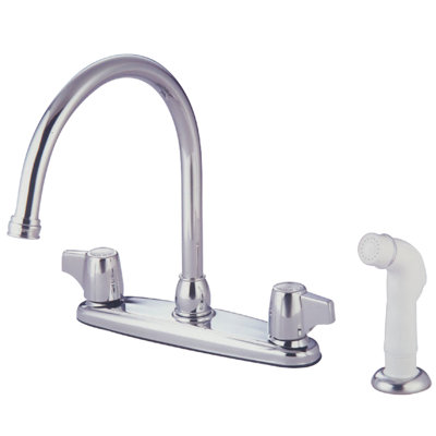 Vista Centerset Double Handle Kitchen Faucet