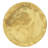 Cast Oil Drum Wall Discs, Gold Leaf, Set of 4