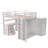 Eglinton Kids Full Loft Bed with Drawers