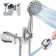 Showering Components Wall Mounted Tub Spout Trim with Diverter and Handshower