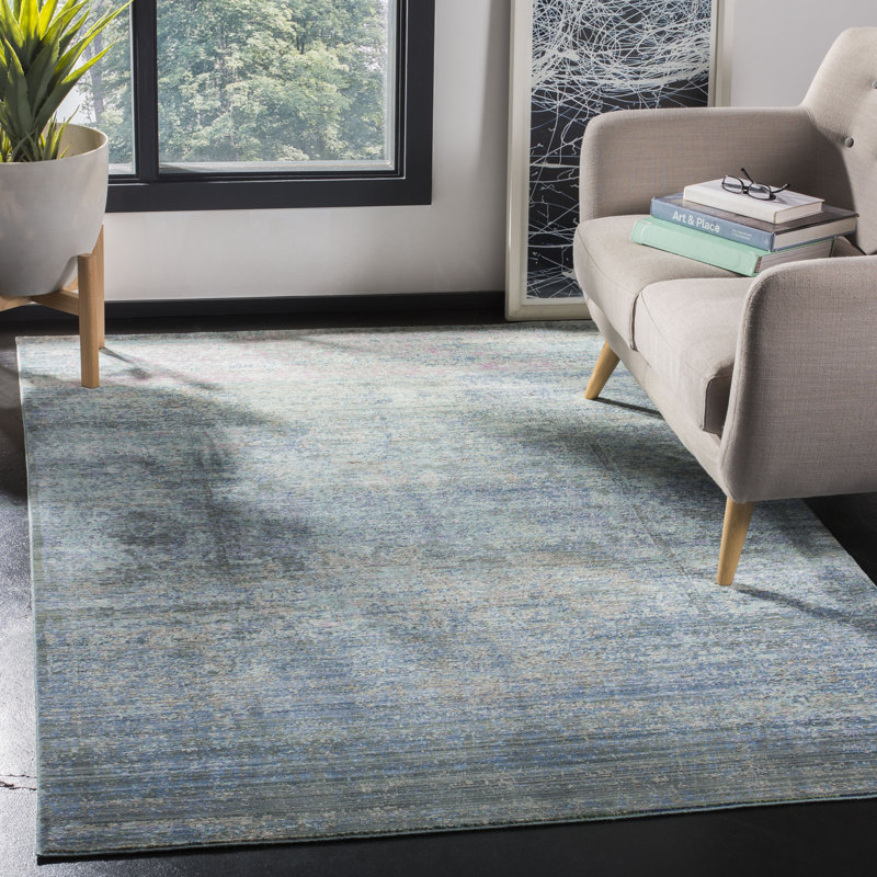 Hallerson Performance Abstract Rug, Rectangle 4' x 6'