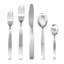 Mediterranea Ice 20 - Piece Stainless Steel Flatware Set - Service for 4-93477610