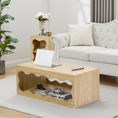 Coffee Table With Storage by Ebern Designs