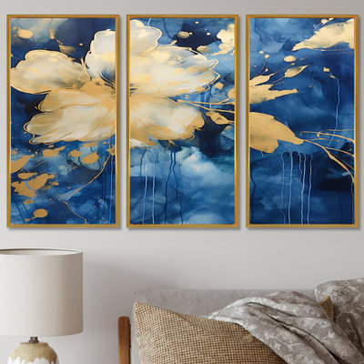 «Xandra - Buttercups», ensemble d'art mural