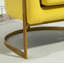 Fauteuil d'appoint rembourré de luxe avec cadre en velours, fauteuil de coiffeuse polyvalent et polyvalent pour l'intérieur et la maison-619829792