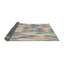 Tapis jaune à motif géométrique Prosser-2132725655