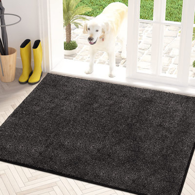 Doormat Non-Slip Machine Washable Entrance Rug, Dog Doormat, Super Absorbent Welcome Mat For Front Door, Back Door, Entryway, Muddy Wet Shoes And Paws