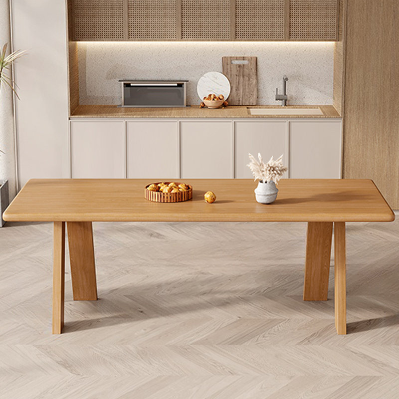 Table de salle à manger rectangulaire moderne et simple, L 31,5 po x L 70,87 po