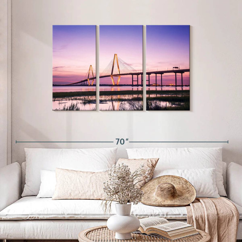 Pont Ravenel, H 28 po x l 45 po