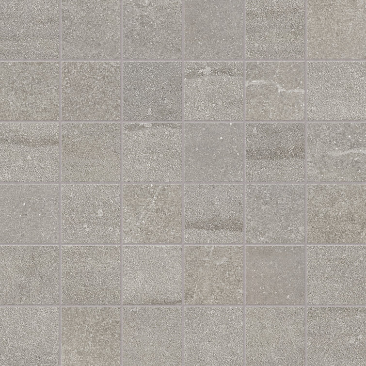 Core Porcelain Mosaic Tile in Grey
