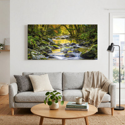 «Forest Stream», ensemble de 1 reproduction d'art sur toile