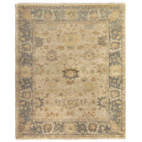 Antique Weave Oushak Wool Oriental Area Rug