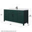 Beckett 66" Freestanding Single Bathroom Vanity with Cultured Marble Top-245638950-237132384-237588168