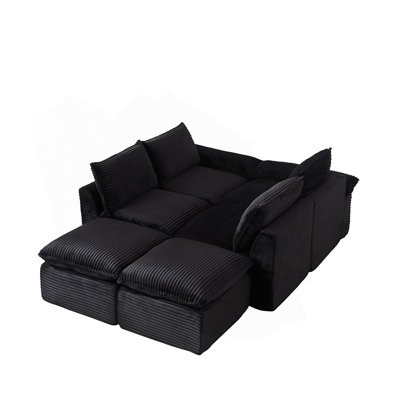 Modern Corduroy Cloud Sofa