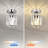  1-Light Mini 7.5" Crystal Flush Mount Ceiling Light Chrome Iron Frame-1748182653